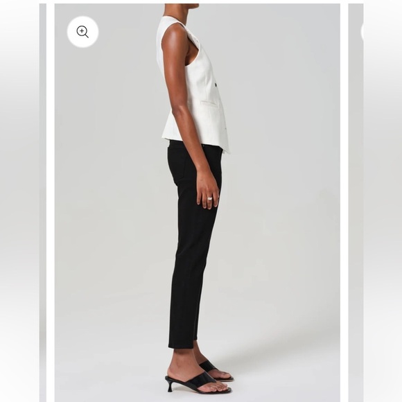 CITIZENS OF HUMANITY
ISOLA MID RISE CROPPED
BOOT JEAN Black Size 30 - Picture 5 of 17